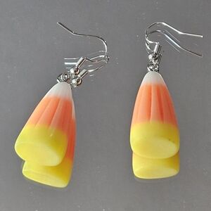 Colorful Candy Corn Earrings